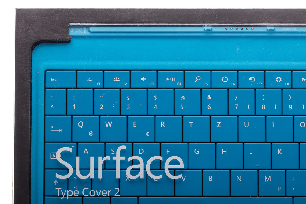 Tastatur Surface Type Cover 2 Blau (deutsche)